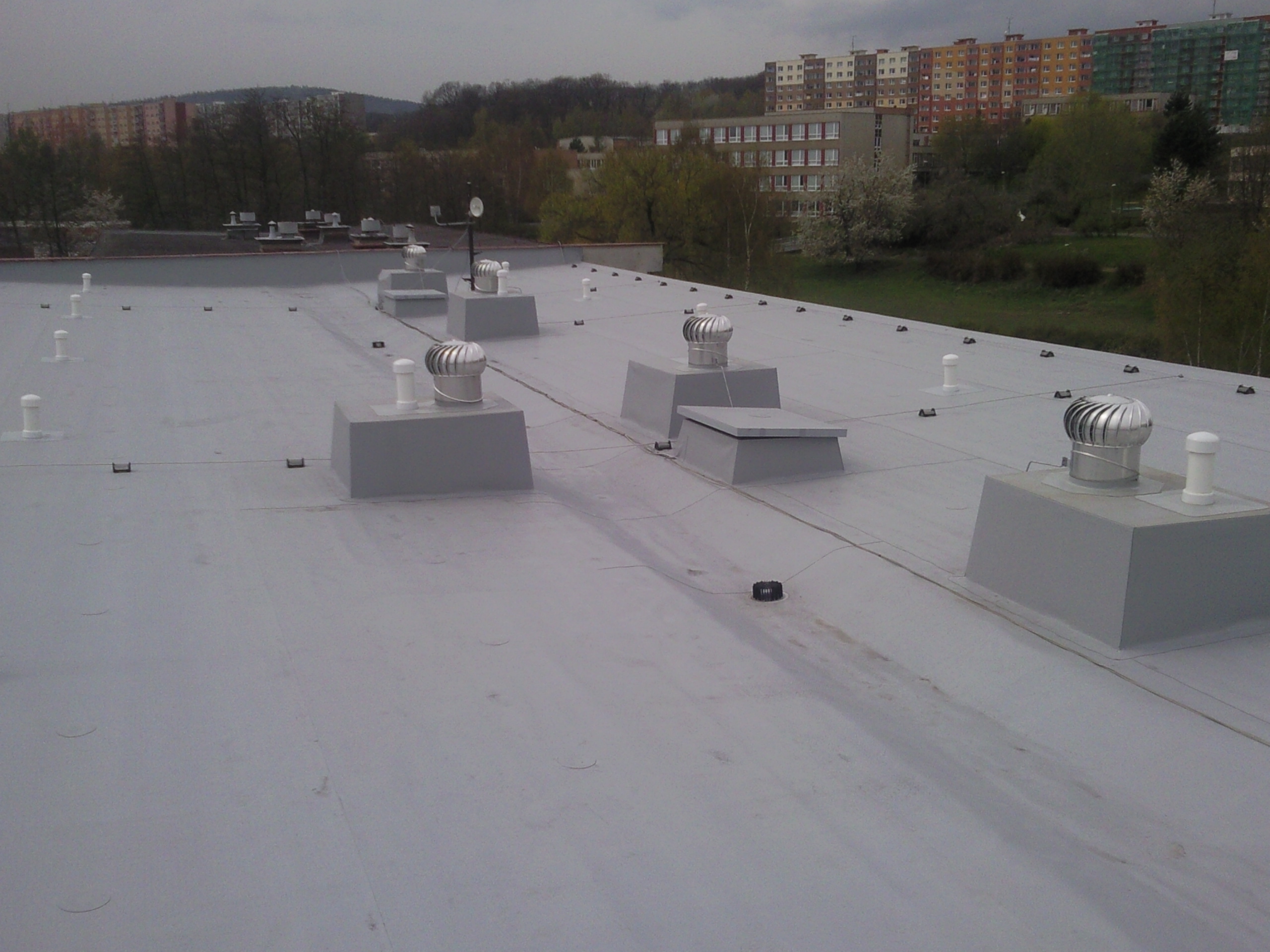 Izolace plochých střech